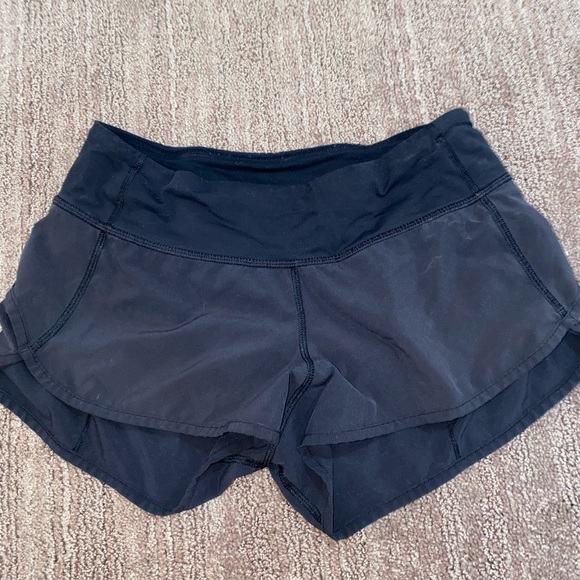 lululemon athletica Pants - Black lululemon speed up low rise 2.5 shorts